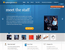 Tablet Screenshot of eyesurgeonsnyc.com